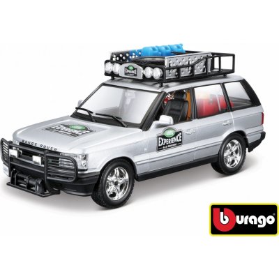 Bburago Range Rover stříbrná 1:24 – Sleviste.cz