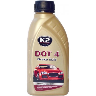 K2 Brzdová kapalina DOT 4 500 ml | Zboží Auto