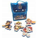 Paw Patrol pěnové puzzle do vany 18m+ v taštičce, tlapková patrola – Zbozi.Blesk.cz