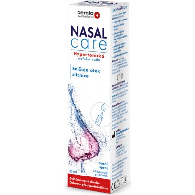 Cemio Hypertonická mořská voda Nasal Care 30 ml – Zboží Dáma