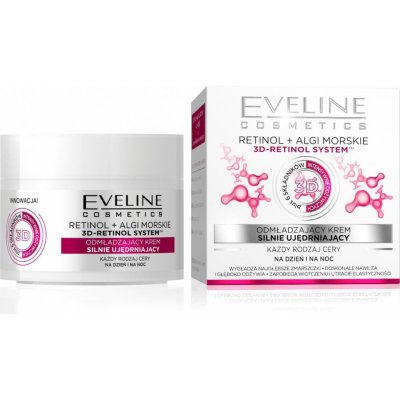 Eveline Retinol+Algi Morskie zpevňující pleťový krém na den a noc 50 ml – Hledejceny.cz