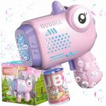 PISTOLE NA VÝROBU MÝDLOVÝCH BUBLIN STROJ NA BUBLINY GENERÁTOR a NÁPLŇ JEDNOROŽEC – Sleviste.cz