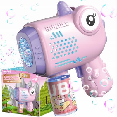 PISTOLE NA VÝROBU MÝDLOVÝCH BUBLIN STROJ NA BUBLINY GENERÁTOR a NÁPLŇ JEDNOROŽEC – Sleviste.cz