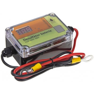 Desulfator CARCLEVER - oživovač baterií 12V-48V, 400Ah – Sleviste.cz