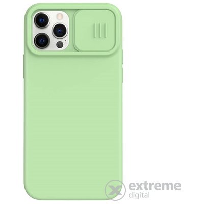Pouzdro Nillkin CamShield Silky Apple iPhone 12 Pro Max matné zelené – Zboží Mobilmania