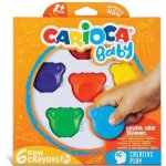 CARIOCA dětské voskovky Teddy Crayons 6 ks – Zboží Dáma CARIOCA dětské voskovky Teddy Crayons 6 ks – Zboží Dáma