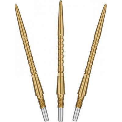 Target Swiss Point Storm SURGE Gold 35 mm 3 ks – Hledejceny.cz