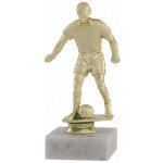 Figurka karatista Zlatý kovový štítek – Zboží Dáma