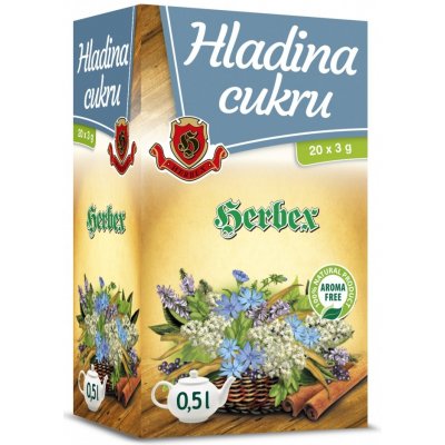 Herbex Hladina cukru 20 x 3 g – Zbozi.Blesk.cz