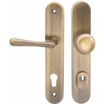 COBRA ELEGANT PZ 90 mm klika pravá/klika staromosaz – Zboží Mobilmania