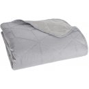 Faro přehoz na postel šedé stříbrný 240 x 220 cm