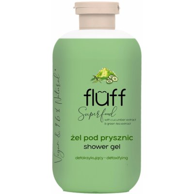 Fluff Superfood sprchový gel okurka a zelený čaj 500 ml