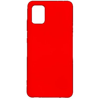Pouzdro MobilEu Barevné silikónové Samsung Galaxy A51 Červené – Zboží Mobilmania