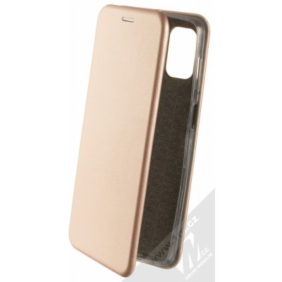 Pouzdro 1Mcz Elegance Book flipové pro Samsung Galaxy M51 růžově zlaté rose gold – Zboží Mobilmania
