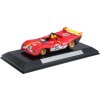 Sběratelský model Bburago BB36302 Ferrari Racing 312 P 1972 červené 1:43