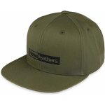 Horsefeathers Brook olive snapback zelená 100% bavlna – Sleviste.cz