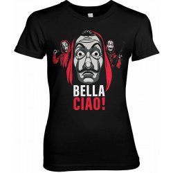 La Casa De Papel Bella Ciao! Girly Black