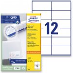Avery Zweckform 3424 univerzální etikety 105,0 x 48,0 mm 1200 etiket bílé – Sleviste.cz