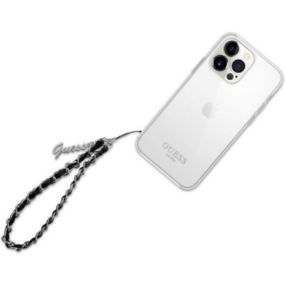 Přívěsek na klíče Guess pendant GUSTBOHP Phone Strap brown Beads Bohemia GUSTBOHP – Sleviste.cz