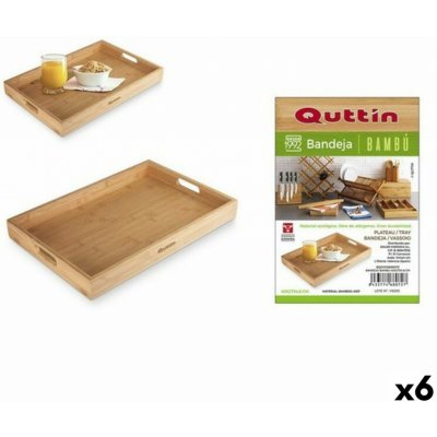 Quttin Tác 62326 Bambus 40x27x4,6 cm 6 ks