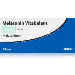 MELATONIN VITABALANS POR 3MG TBL NOB 10