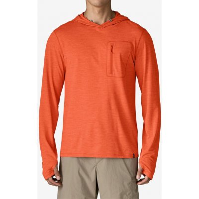 Patagonia Sun Hoodie Cap Cool Sun Hoody coal orange light coal orange x-dye – Sleviste.cz