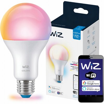 WiZ LED žárovka 13W/100W E27 RGB 1521lm stmívatelná – Zboží Dáma