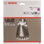 Bosch pilové kotouče Multi Material 160x20/16x2,4/1,8x42z (2.608.640.503) – Hledejceny.cz