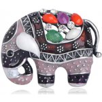 Miranda brož Slon D1403F – Zboží Dáma