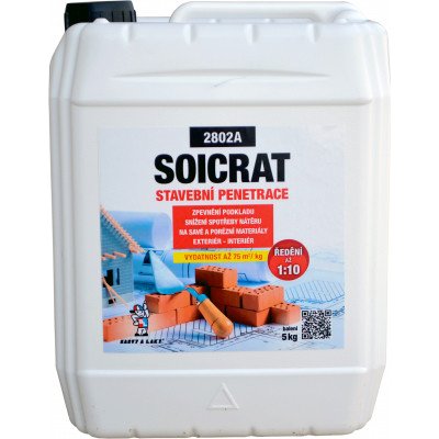 SOICRAT univerzální penetrace stavební 2802A, 5 kg – Zbozi.Blesk.cz