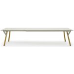 Varaschin rozkládací Link obdélníkový 200-255-310x100x72 cm rám kov nohy teak deska HPL kat. B – Hledejceny.cz