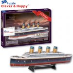 CLEVER&HAPPY 3D puzzle Titanic 35 ks – Zbozi.Blesk.cz