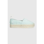 Calvin Klein Jeans PLATFORM ESPADRILLE ML BTW na platformě YW0YW01378 modrá – Zboží Dáma