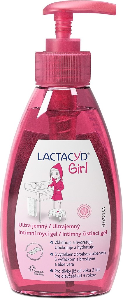 Lactacyd Girl ultra jemný intimní mycí gel 200 ml od 89 Kč - Heureka.cz