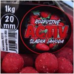 Black Carp Activ boilies Sladká jahoda 1 kg 20 mm – Zboží Dáma
