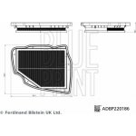 Vzduchový filtr BLUE PRINT ADBP220186 – Hledejceny.cz