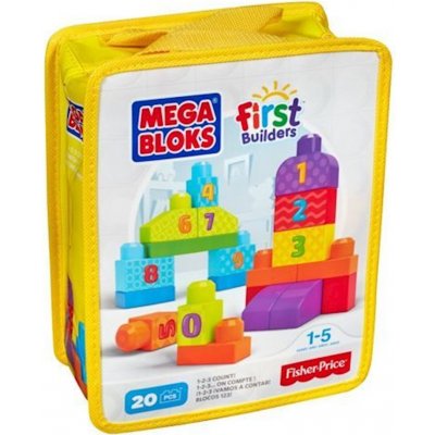 Mega Bloks Sada kostek Počítání 1-2-3 DLH85