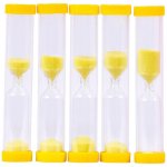 Bigjigs Toys Přesýpací hodiny 3 minuty 1ks žluté – Zboží Živě