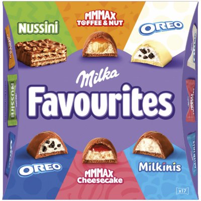 Milka Favourites mix čokolád 158 g – Zboží Dáma
