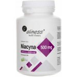 Aliness Niacin amid kyseliny nikotinové 500 mg 100 veg. kapslí – Hledejceny.cz