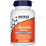 Now Foods Foods L-Tyrosin 500 mg 120 kapslí – Hledejceny.cz