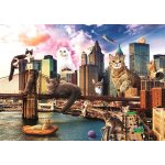 Trefl Funny Cities Kočky v New Yorku 10595 1000 dílků – Zboží Mobilmania