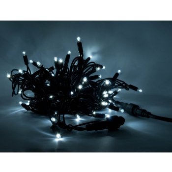 Svítidla MK-Illumination Vánoční profi LED řetěz venkovní 12m 120xLED LEDPLR-120-230VSW-WH 018-358 MK-Illumination