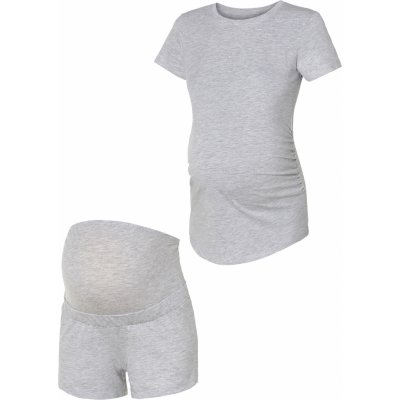 esmara dámské těhotenské pyžamo s BIO bavlnou světle šedá