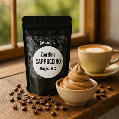 SnackAir Zmrzlina cappuccino café směs 400 g – Zboží Dáma