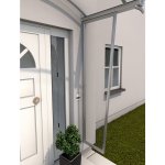 Gutta Guttavordach B1 akryl boční stěna 200 x 60 cm stříbrná / čirá 7220195 – Hledejceny.cz