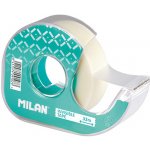 MILAN Lepicí páska neviditelná/matná 19 mm x 33 m s dispenzorem