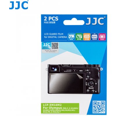 JJC LCP-EM10M2 ochranná fólie LCD pro OLYMPUS E-M10 Mark IV, E-M5 Mark III – Zboží Živě