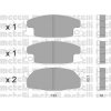 Brzdová destička METELLI Sada brzdových destiček MT 22-0909-0