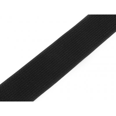 Suchý zip háček a plyš na stejné straně šíře 50 mm, střední, 1 černá – Hledejceny.cz